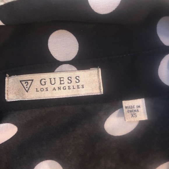 Guess polka dot blouse - Picture 3 of 3
